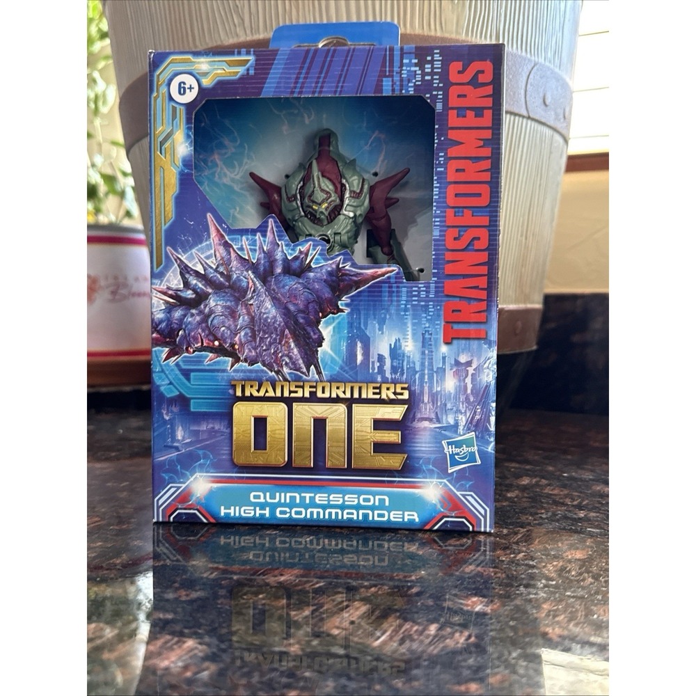 New Transformers One Quintesson High Commander Hasbro Deluxe Action Figure Toys